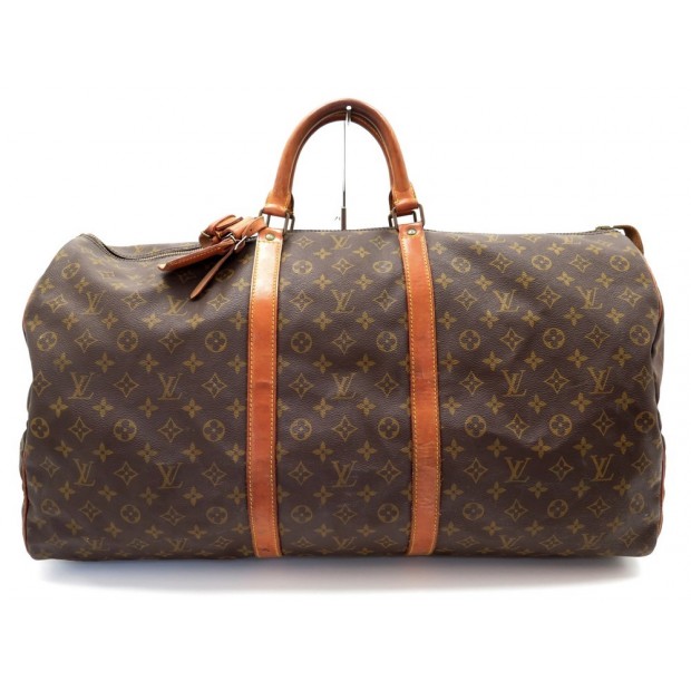 VINTAGE SAC DE VOYAGE A MAIN LOUIS VUITTON KEEPALL 60 M41422 MONOGRAM BAG 1440€