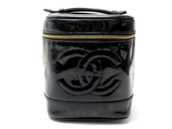 sac a main chanel vanity case trousse de toilette