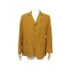 VESTE DE COSTUME DROITE ARNYS TAILLE 52 L EN LIN & SOIE JAUNE LINEN JACKET 1500€