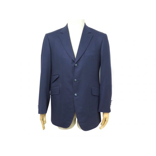 VESTE ARNYS MARCEL TAILLE 52 L EN LAINE BLEU MARINE BLUE NAVY WOOL JACKET 2500€