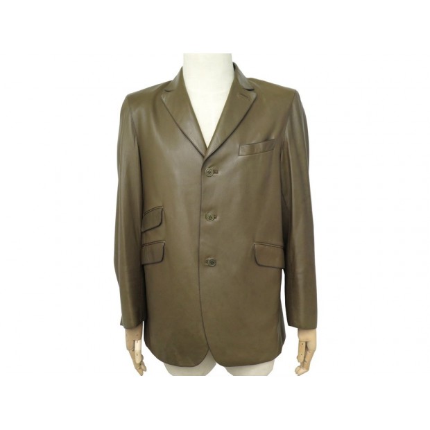 VESTE ARNYS CUIR MARRON 