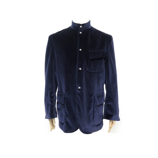 NEUF VESTE ARNYS FORESTIERE TAILLE 52 L EN COTON BLEU BLUE COTTON JACKET 2500€