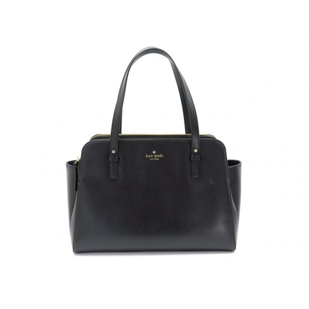 NEUF SAC A MAIN KATE SPADE GRAND STREET LYDIA WKRU3592 CABAS CUIR NOIR BAG 290€