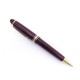 STYLO BILLE MONTBLANC MEISTERSTUCK BORDEAUX 