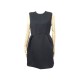 NEUF ROBE LOUIS VUITTON SANS MANCHE T 44 L EN LAINE & CACHEMIRE NOIR DRESS 1600€