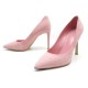 NEUF CHAUSSURES LOUIS VUITTON ESCARPINS RENDEZ VOUS DAIM ROSE PUMP SHOES 660€