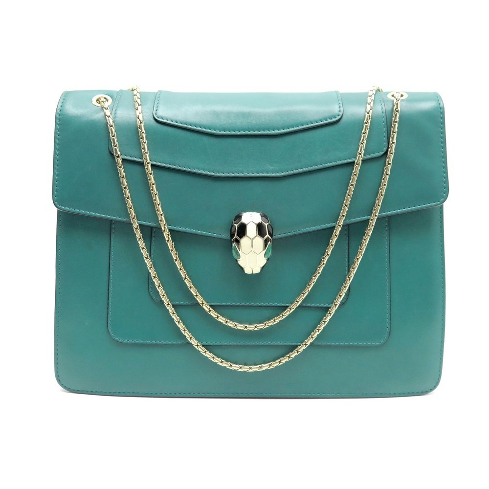 bulgari serpenti forever flap cover bag