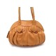 SAC A MAIN LANCEL GOUSSET 38CM EN CUIR ORANGE LEATHER HAND BAG PURSE 580€