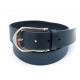 CEINTURE LOUIS VUITTON M9785 T 90 CM EN CUIR BLEU HOMME LEATHER BLUE BELT 515€