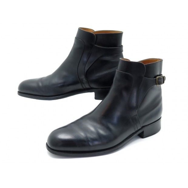 CHAUSSURES JM WESTON BOTTINES A BOUCLES 9E 