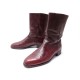 CHAUSSURES JOHN LOBB BOTTINES 6.5 41 EN CUIR BORDEAUX LEATHER BOOTS SHOES 1665€