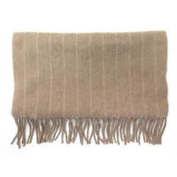 NEUF ECHARPE LORO PIANA EN CACHEMIRE CAMEL NEW BROWN CASHMERE SCARF 320€