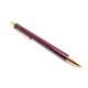 NEUF STYLO BILLE CARTIER SANTOS ST150190 EN RESINE BORDEAUX BALLPOINT PEN 295€