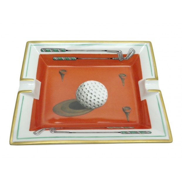 CENDRIER HERMES VIDE POCHE GOLF 