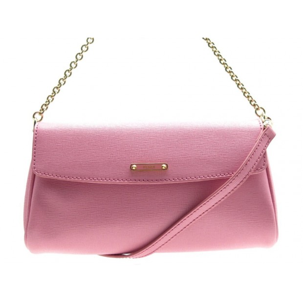 NEUF SAC FENDI CUIR ROSE BANDOULIERE 