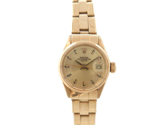 montre rolex 6516 oyster perpetual date or 18k