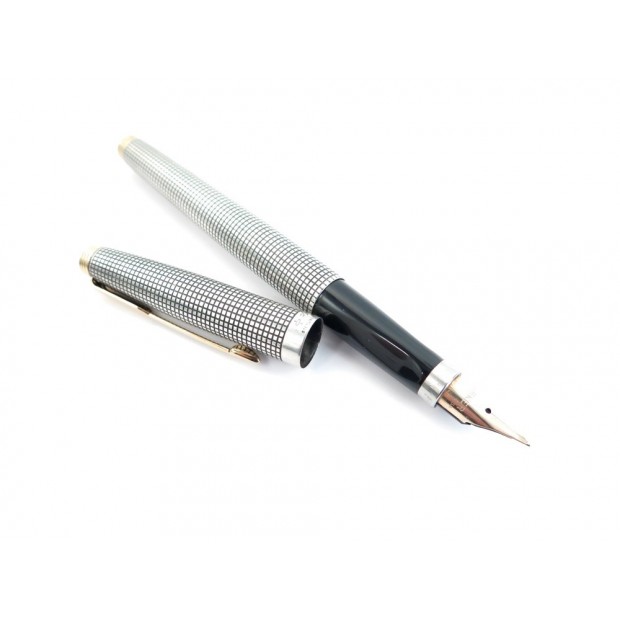 STYLO PLUME PARKER SONNET USA EN ARGENT 925 OR 14K