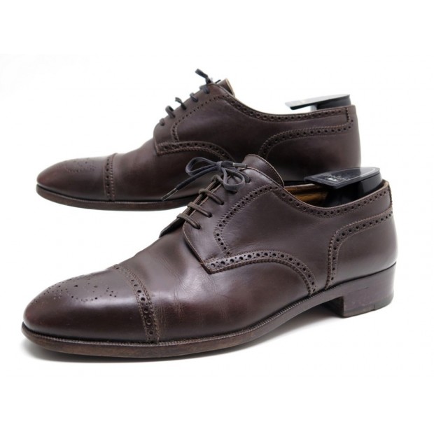 CHAUSSURES BERLUTI CUIR MARRON 9.5 