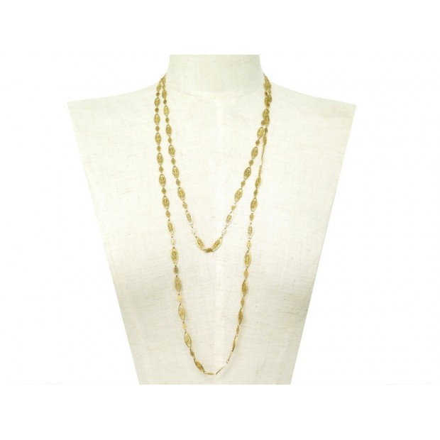 COLLIER SAUTOIR EN OR JAUNE 34.3GR