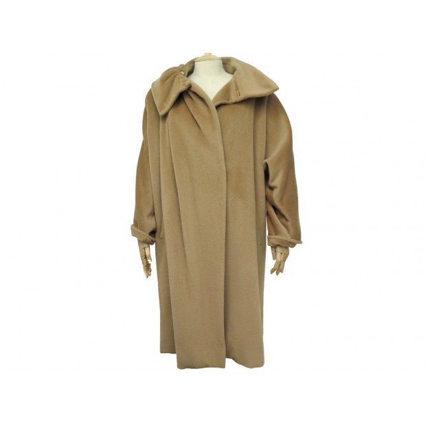 NEUF MANTEAU MAX MARA OVERSIZE TAILLE 38 M EN LAINE CAMEL NEW WOOL COAT 2030€