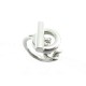 BAGUE HERMES CROISETTE GM 58 ARGENT MASSIF 925 + BOITE STERLING SILVER RING 435€