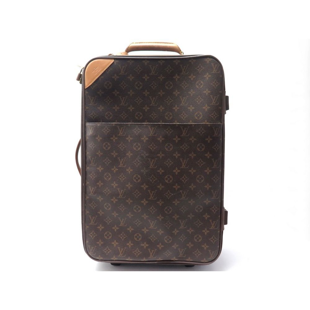 Louis Vuitton Ebene Monogram Coated Canvas Petite Valise Top