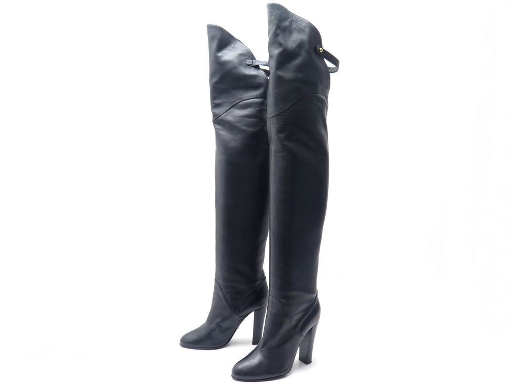 sergio rossi thigh high boots