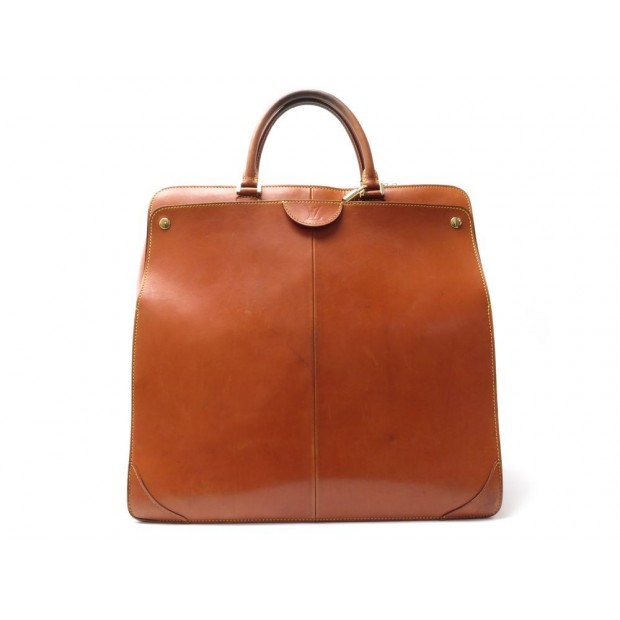 SAC A MAIN DE VOYAGE LOUIS VUITTON NOMADE GM BAGAGE CUIR CAMEL TRAVEL BAG 3200€