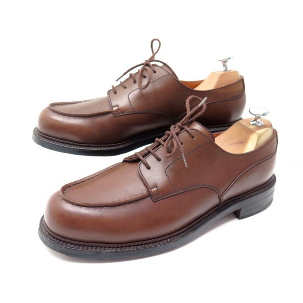 NEUF CHAUSSURES JM WESTON CUIR MARRON 641 