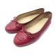 CHAUSSURES CHANEL BALLERINES CUIR LEZARD