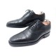 CHAUSSURES CHURCH'S EDGAR 7.5F 41.5 RICHELIEU BOUT FLEURI CUIR NOIR SHOES 495€