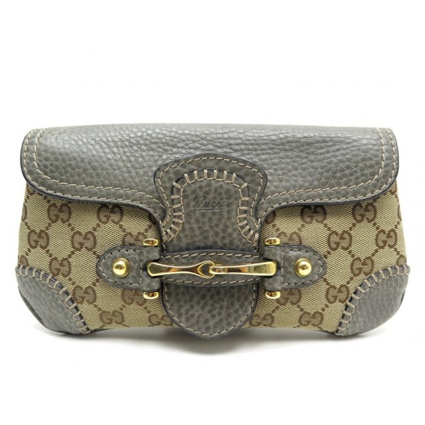 Gucci Monogram Flap Pochette