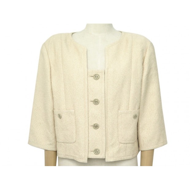 VESTE CHANEL P47307 BEIGE 