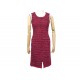 NEUF ROBE CHANEL SANS MANCHES P18174 34 S EN TWEED BORDEAUX LAINE DRESS 2790€