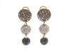 boucles d'oreilles pomellato sabbia en or jaune