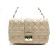 SAC A MAIN CHRISTIAN DIOR MISS GM EN CUIR CANNAGE BEIGE LEATHER HAND BAG 3500€