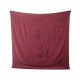 CHALE HERMES C'EST LA FETE DAISUKE NOMURA CACHEMIRE ET SOIE BORDEAUX SHAWL 945€