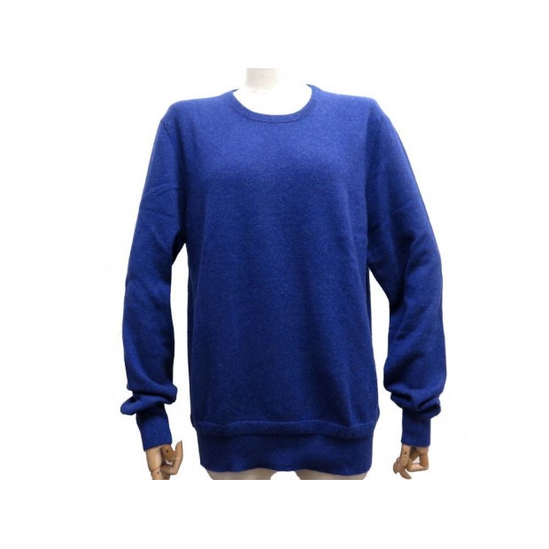 NEUF PULL LOUIS VUITTON COL ROND CLASSIQUE M 48 CACHEMIRE HOMME SWEATER 650€