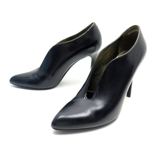 CHAUSSURES LANVIN CUIR NOIR T40