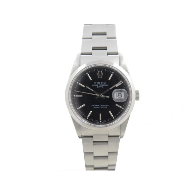 NEUF MONTRE ROLEX 15200 OYSTER PERPETUAL DATE AUTOMATIQUE 34MM ACIER WATCH 5800€