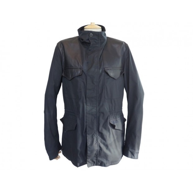 MANTEAU BARBOUR SUMMER TRAVELLER MWX0980NY92 52 L COTON HUILE BLEU JACKET 545€