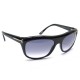 LUNETTES DE SOLEIL TOM FORD ALEX EN PASTIQUE NOIR + ETUI BLACK SUNGLASSES 270€