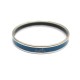 BRACELET HERMES CALECHE TAILLE 19 FIN 65 MM EN EMAIL BLEU BLUE ENAMEL JEWEL 385€