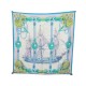 FOULARD HERMES TRIBORD SOIE 
