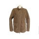 MANTEAU FACONNABLE BLOUSON 50 M EN CUIR SUEDE MARRON VESTE LEATHER JACKET 1295€