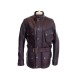 MANTEAU BARBOUR BARBOUR INTERNATIONAL X TRIUMPH PERFO M 50 CUIR CORDOVAN 1400€