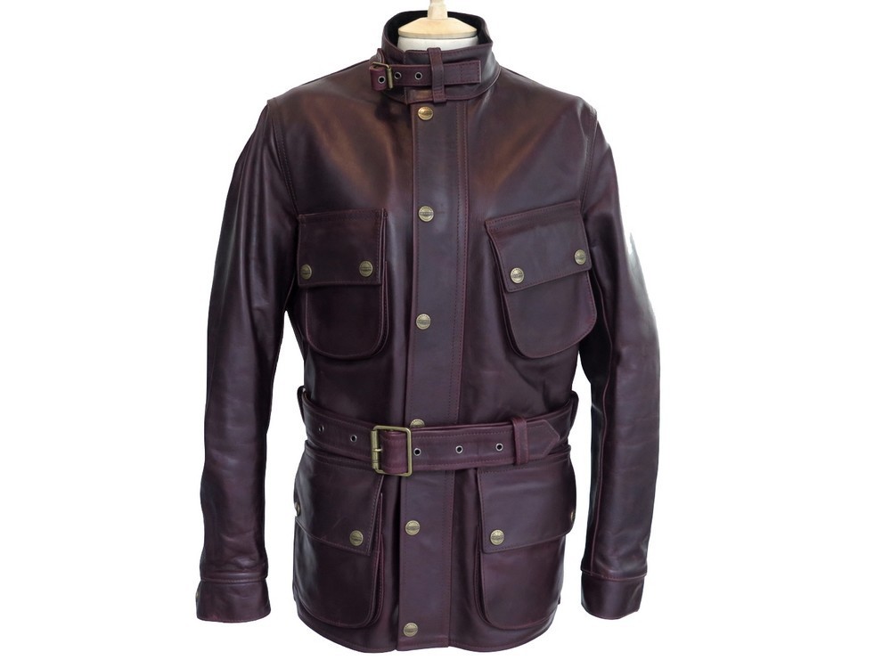 barbour triumph leather jacket