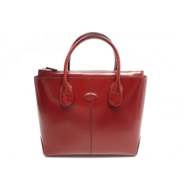 SAC TOD D BAG CUIR ROUGE 