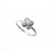 NEUF BAGUE MAUBOUSSIN CHANCE SUPER ONE OR BLANC DIAMANTS 