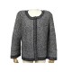 VESTE CHANEL CACHEMIRE ET SWAROWSKI 